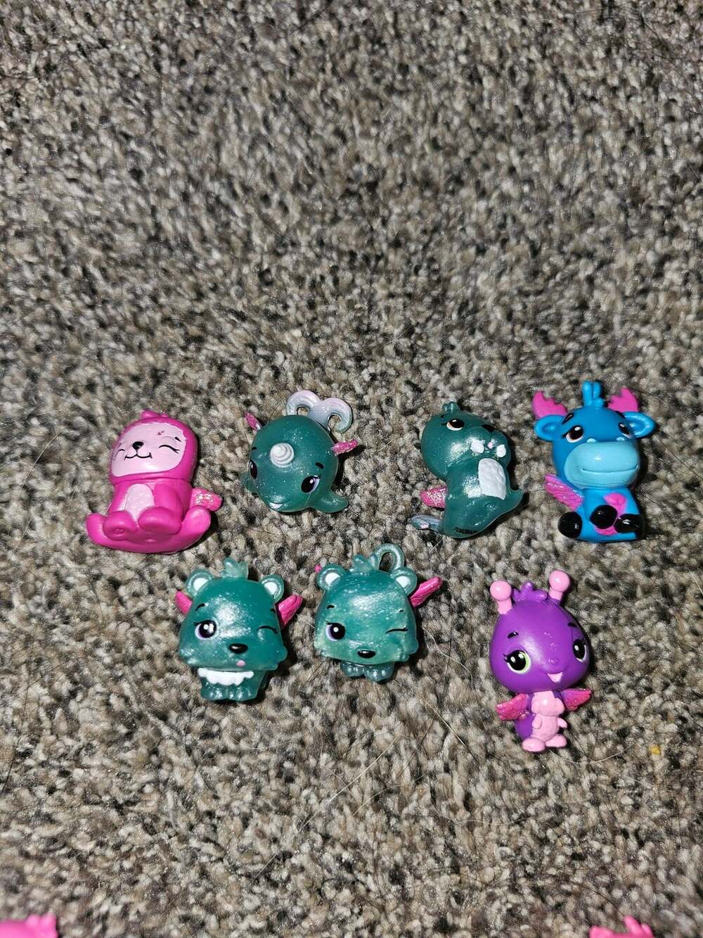 Hatchimals CollEGGtibles Lot Of 7 Miniature Figures